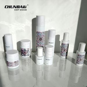 Private Label Flache Schulter Mattierte Vakuum 10ml 100ml 50ml Hautpflege Creme Sprüher Lotion Pumpe Airless Pumpflasche - Product Image 6