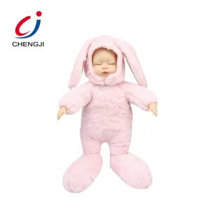 Adorable poupée en peluche douce de 35 CM pour bébé, nuisette pour bébé, Animal, jouet apaisant avec son