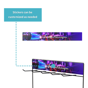 Tùy chỉnh kim loại màu đen <span class=keywords><strong>Countertop</strong></span> vòng chìa khóa hiển thị Rack cho các cửa hàng - Product Image 2