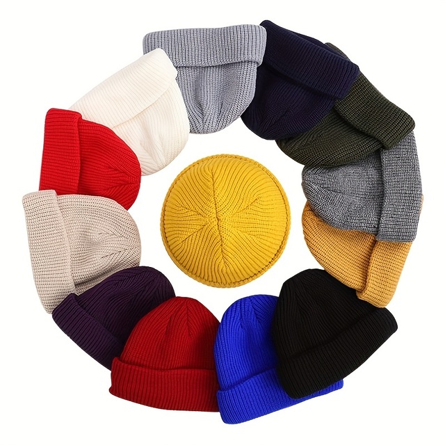 JX Wholesale Designer Knitted Beanie Hat Beanies Winter Knit Hats for Women Men With Custom Logo Embroidery