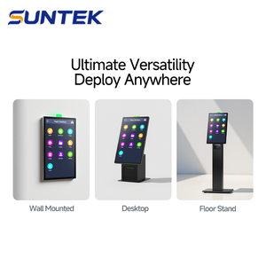 Kioscos de Autoservicio Suntek de 15.6'' para Recepción, <span class=keywords><strong>Registro</strong></span> en Hospitales, Bibliotecas, con Escáner de Pasaportes, Impresora y Sistema de Pago - Product Image 3