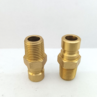 TJP251 1/8NPT Raccords de refroidissement de moule en laiton à filetage mâle, embout hexagonal