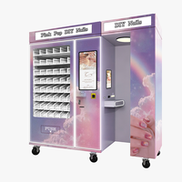 Imprimante DIY pour Nail Art, Distributeur Automatique de Produits de Beauté, Couleurs Personnalisables, Options de Paiement Multiples, Écran LED, Gestion Basée sur le Cloud
