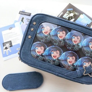 2025 Trending Fashion Heavy Duty Retro PU Leather Letter Waterproof Durable Portable Goth Chain Crossbody Star Itabag Y2k Ita - Product Image 3