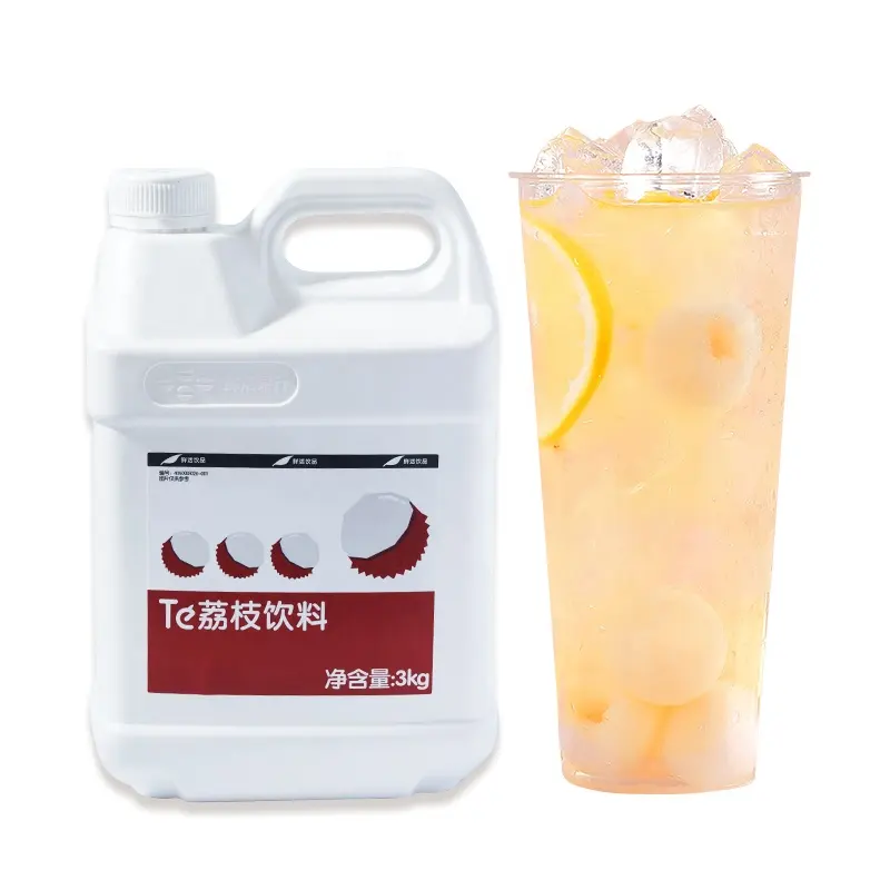 3kg Xianhuo Großhandel Litschi Konzentrat Fruchtsaft