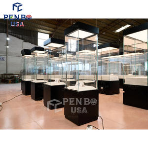 ตู้โชว์กระจกสำหรับพิพิธภัณฑ์แสดงเฟอร์นิเจอร์งานแสดงสินค้าตู้โชว์ไฟ - Product Image 5