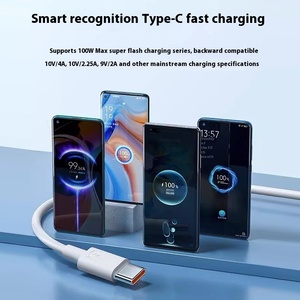 Câble de données USB Type C 6A pour Xiaomi, Samsung, <span class=keywords><strong>Huawei</strong></span>, Honor, charge rapide, câble USB C, cordon de données - Product Image 5