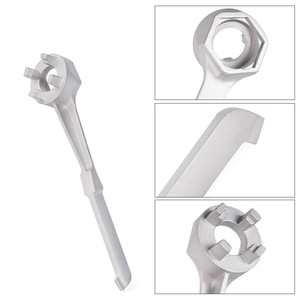 Clé à tambour en aluminium 2 pouces hexagonale à extrémité unique, ouvre-bouchon manuel industriel pour fût d'huile - Product Image 3