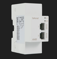 Dispositivo Inteligente de Monitoreo de Barras Colectoras AC AMB100, RS485 80A, Monitor de Armónicas, Temperatura y Humedad para Centros de Datos
