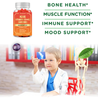 Rosebest - Usine chinoise - Gummies et suppléments personnalisés à la saveur de vitamine D3 K2 pour enfants, pour la force des os et des dents et la santé immunitaire