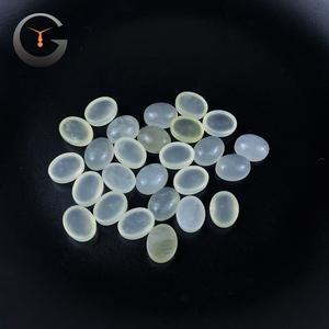 Oval corte nuevo <span class=keywords><strong>jade</strong></span> piedras preciosas cabujón de la fábrica de China - Product Image 2