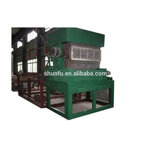 Machine de fabrication d'emballages pour œufs à 6 cellules avec presse à chaud - Product Image 2