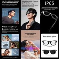 SDK personnalisé APK Programmable Chatgpt Smartglasses 2025 Eye Glass Caméra intelligente Vidéo HD Smart Glasses 2025 Lunettes