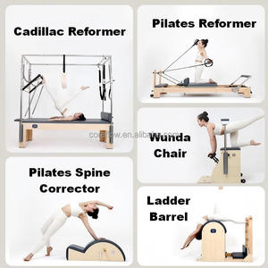 Reformer Pilates d'usine haute capacité avec roues de transport pour les écoles de formation et les achats professionnels - Product Image 3