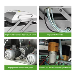 Máquina Selladora al Vacío Eléctrica Automática de Alta Precisión DZ-400/2SB, 1KPA, 400MM, Doble Cámara, 220V/380V, para Frutas Frescas y Aves de Corral - Product Image 6