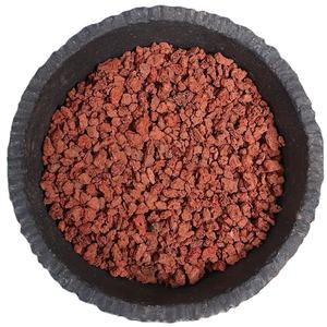 Pierres de lave volcaniques rouges en forme de bloc Roches décoratives pour jardinières de terrarium en plein air et plantes aériennes Jardinage - Product Image 2