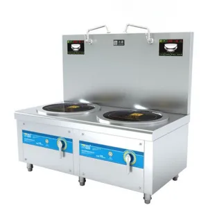 New Rag Commercial Kitchen Induction Cooking Machine Flat High Power Single Head Cooker Electromagnetic Stove Boiler