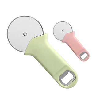 <b>Bowling</b> Ball Handle Pizza Cutter Set Stainless Steel Non-Slip Foldable Baking Kitchen Tools With Roller Blade - Product Image 2