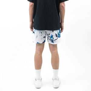 กางเกงขาสั้นเล่นกีฬาสำหรับผู้ชายกางเกงขาสั้นตาข่ายโพลีเอสเตอร์พิมพ์ลายหลากสีดีไซน์บาสเก็ตบอลสไตล์ไฮสตรีท - Product Image 6