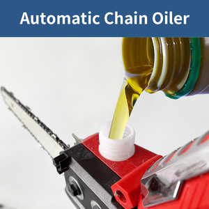 Scie électrique sans fil sans balais Mini tronçonneuse à coupe lisse de 8 pouces avec système de pompe à huile - Product Image 2