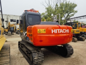 HITACHI รถขุดตีนตะขาบมือสอง12ตัน ZX120สภาพการทำงานที่ดีเยี่ยมรวมถึงปั๊มเกียร์หลักของเครื่องยนต์ - Product Image 4