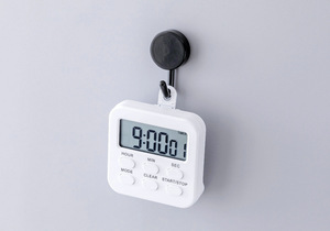 Termómetro Digital con luz intermitente, temporizador para cocina, juego de estudio deportivo con cuenta atrás magnética, despertador, pantalla <span class=keywords><strong>LCD</strong></span> - Product Image 4