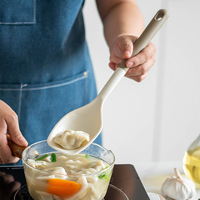 Ensemble d'ustensiles de cuisine en silicone personnalisé de 10 pièces, sans BPA, résistant à la chaleur, spatule et cuillère en silicone