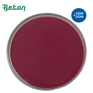 100% natürliche Lebensmittel farbe roter Rettich Pulver Pigment E10 E50 Rettich rot Pulver