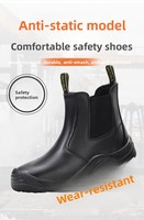 Bottes de sécurité montantes pour hommes, respirantes, antistatiques, imperméables, résistantes à l'écrasement et anti-perforation, avec embout en acier, idéales pour l'été