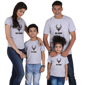 Camiseta combinando de roupas da família presente personalizado feliz natal - Product Image 3