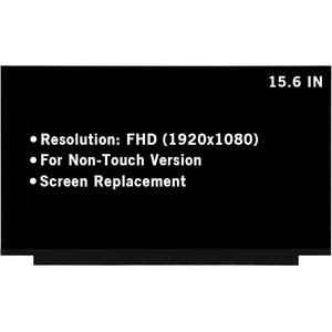 อะไหล่หน้าจอแล็ปท็อปขนาด15.6นิ้วสำหรับ Lenovo ThinkPad T15 P15 Gen 1 /gen 2 NV156FHM-N61 1920x1080หน้าจอไม่สัมผัส - Product Image 2