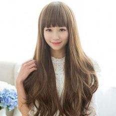 Perruque de vague quotidienne de style femme aux cheveux longs pré-collés Mnet 8 pouces Variété vague naturelle lâche vague profonde crépue droite vague lâche - Product Image 1