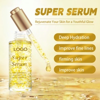 Suero facial de colágeno con vitamina C que restaura la piel cansada con colágeno que ilumina y mejora la textura