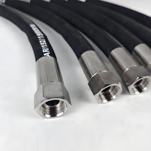 Endüstriyel makineler için özel yüksek basınçlı aşınmaya dayanıklı hidrolik hortum düzenekleri çeşitli özel kesim - Product Image 2