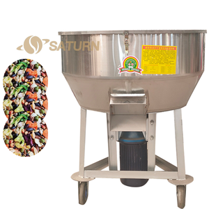 Mélangeur vertical multifonctionnel en acier inoxydable pour poudre sèche, machine à mélanger les aliments pour volailles, machine à mélanger les poudres - Product Image 1