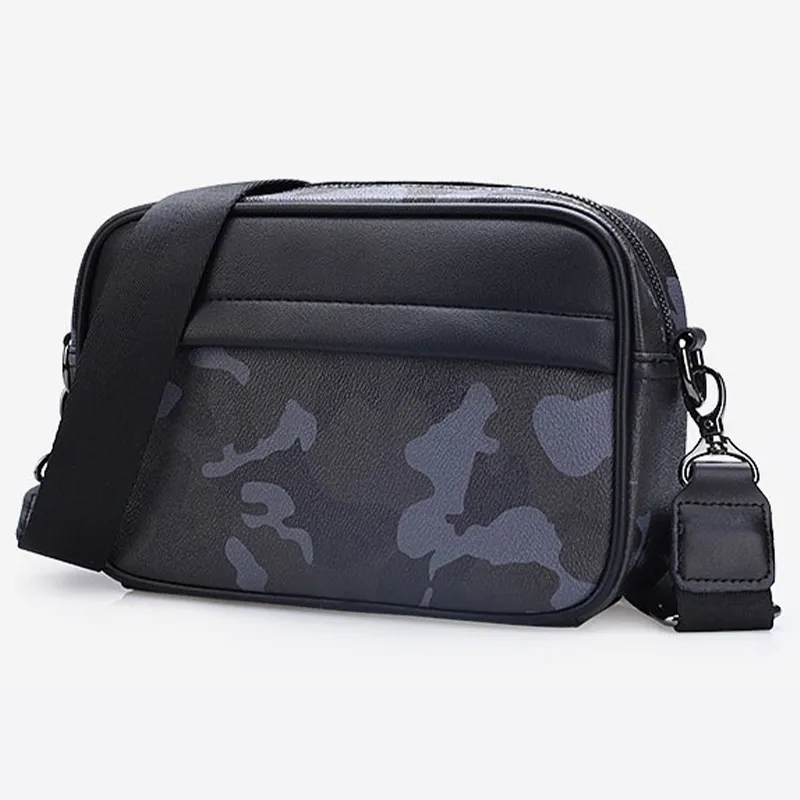 KBW363 Wholesale Men Bag New Fashion Shoulder Crossbody Bag PVC Sports Casual Messenger Satchel Backpack Men