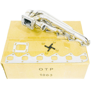 Tubo de escape OTP para Motor, colector de escape con válvula de descarga de 44mm, para SS304, BM, E30, <span class=keywords><strong>E34</strong></span>, E28, E24, E32, M30, B34, B35 - Product Image 1