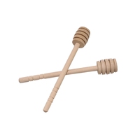 Cuchara de madera para miel, mango largo, cucharón para miel, cuchara de té de madera, cuchara para mezclar café, jarabe, Extractor de miel