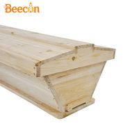 Matériel d'apiculture : Ruche à barres supérieures en bois de pin, 20 cadres pour la récolte du miel, état neuf avec garantie d'un an