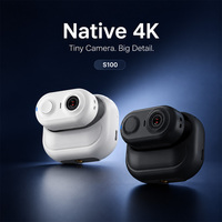 Cámara de Acción 4K Pequeña para Aventuras al Aire Libre en Europa y EE. UU., Grabación de Vídeos y Captura Diaria