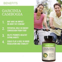 Cápsulas de Garcinia Cambogia en Oferta - Suplemento de Alta Calidad, 90 Cápsulas Adelgazantes Quemagrasas, Cápsulas Herbales para el Control de Peso