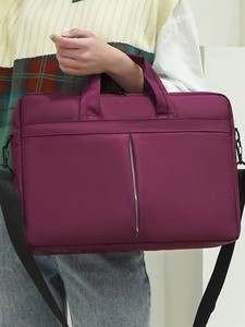 Sac à bandoulière pour ordinateur portable imperméable en Oxford, résistant aux chocs, pour les voyages d'affaires, messager, unisexe, 15,6 pouces, avec plusieurs poches - Product Image 6