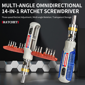 Multifunctional Ratcheting <b>Screwdriver</b> Set With Interchangeable Bits For Home Diy Repair Tools - Product Image 4