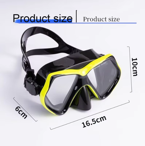 <span class=keywords><strong>Masque</strong></span> de plongée Waspo à faible volume, vision HD, lentilles en polycarbonate anti-buée, vue à 180°, idéal pour la plongée sous-marine et le snorkeling - Vente Flash - Product Image 3