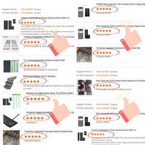 Batería de Repuesto 100% Original de Fábrica para Todos los Modelos de iPhone 12 13 14 15P Sin Mensaje Emergente 0 Ciclos Diagnóstico de Funcionamiento de la Batería - Product Image 4