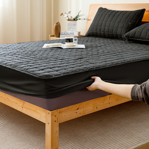 واقي مرتبة مقاوم للماء 100% بالجملة، قابل للتخصيص، طقم أغطية سرير مقاوم للماء للفنادق - Product Image 5