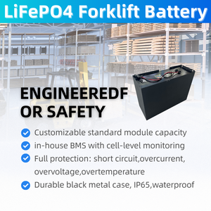 叉车用可充电75V460Ah/608Ah锂离子电池组Lifepo4电动叉车电池 - Product Image 3