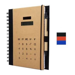 Cuaderno Multifuncional Premium para Oficina y Estudiantes, Calculadora Portátil con Energía Solar, Papel Creativo para Escribir - Product Image 1