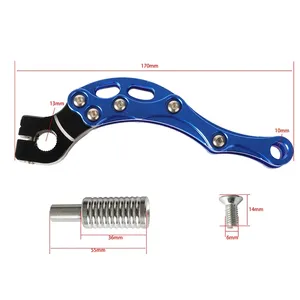 Palanca de arranque de motor de motocicleta CNC adecuada para GY6 49cc 50cc 100cc 125cc <span class=keywords><strong>Honda</strong></span> 139QMB Scooter JOG50/90/100 <span class=keywords><strong>TACT</strong></span> DIO50 - Product Image 3