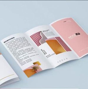 Custom Instruction Manual Promotional Folded Flyer <b>Leaflet</b> Brochure Pamphlet - Product Image 1